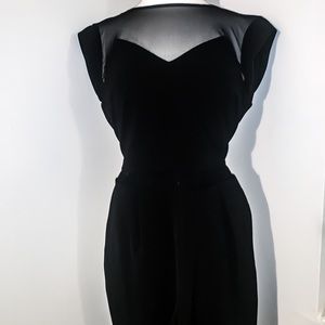 Express Semi-Formal Black Pant Jumpsuit